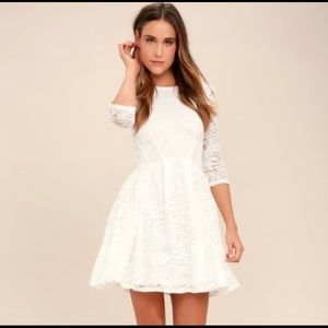 Lulus White Dress